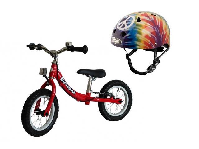 kinderbike tie dye combo